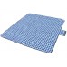 Camp Cover Picnic Rug Check Cotton Polypropylene 1.8 m x 1.8 m